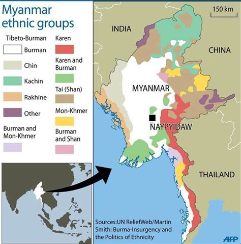 Estudo: Myanmar (Birmânia) – Mapa Mundi