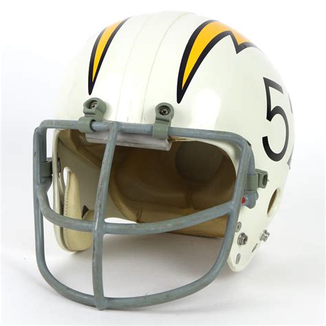 Lot Detail - 1960-73 Los Angeles/San Diego Chargers #52 Tribute Helmet