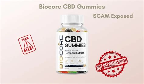 Biocore CBD Gummies Reviews (SCAM ALERT): Safety Revealed!