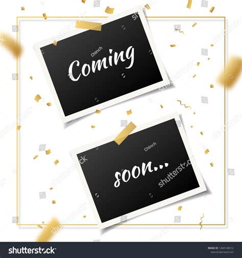 Coming Soon Vector Sign Illustration Isolated Stock Vector (Royalty ...