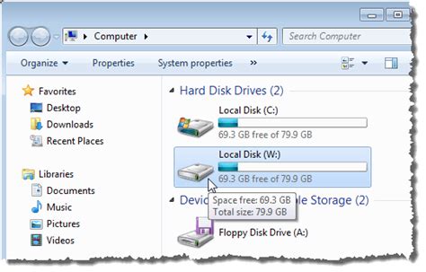 Assign Drive Letters to Folders in Windows