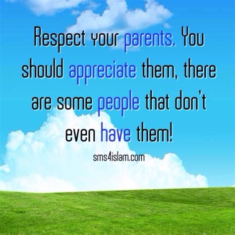 Respect Your Parents Quotes - ShortQuotes.cc