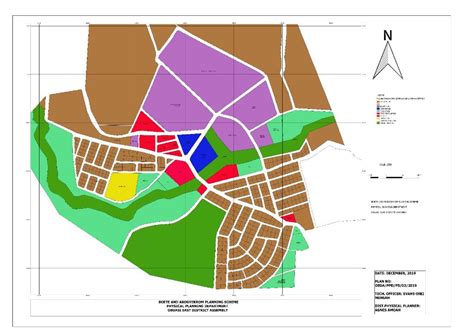 Obuasi East District – Street Address Map – Obuasi East District Assembly