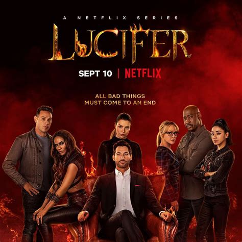 Lucifer Season 6 Poster Reminds Fans the End Is Near