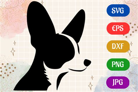 Dog Ears | Black SVG Vector Silhouette Graphic by Creative Oasis · Creative Fabrica