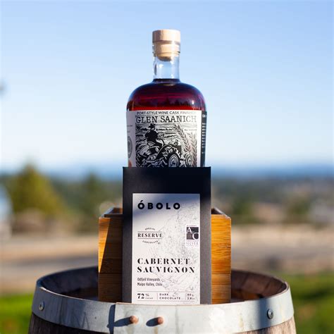 Port-Style Wine Finished Glen Saanich X ÓBOLO Cabernet Sauvignon Choco – DEVINE Distillery