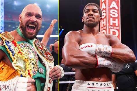 Tyson Fury vs Anthony Joshua could take place on SAME DAY as England's ...