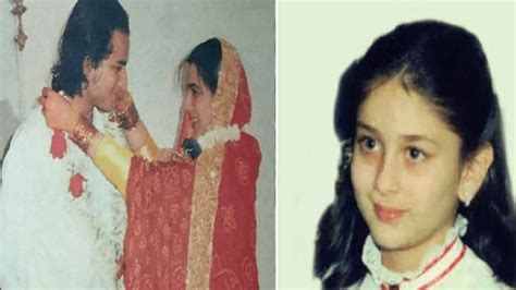 Kareena Kapoor Was An 11-Year-Old Kid At Saif-Amrita's Wedding, Today Became Begum Of Saif Ali ...