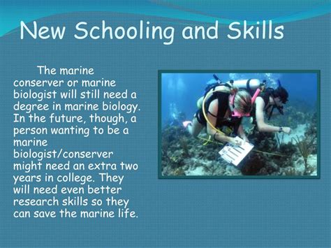 PPT - Marine Biologist PowerPoint Presentation, free download - ID:2828983