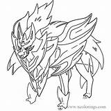 Pokemon Sword Coloring Pages sketch template