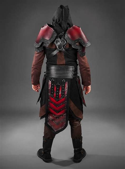 Pin by Edd Double-d on fashion | Leather armor, Ninja armor, Mens garb