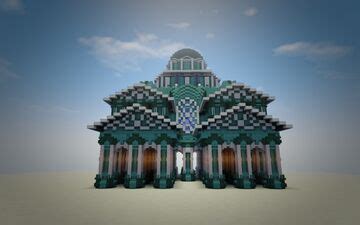 Ocean Monument Minecraft Maps with Downloadable Schematic