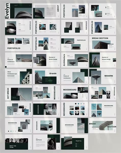 Minimalist Style Google Slides Template | Photography portfolio layout ...