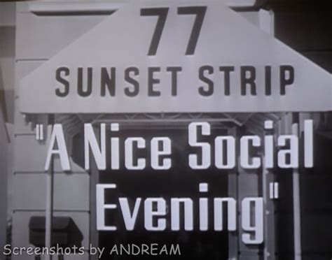 77 SUNSET STRIP (1958) S1 Ep3 | Sunset strip, Sunset, Stripping