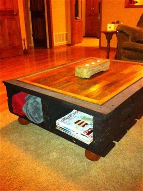 DIY Wooden Pallet Coffee Table – 101 Pallets