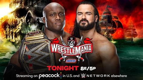 WrestleMania 37 Results – Bobby Lashley vs. Drew McIntyre