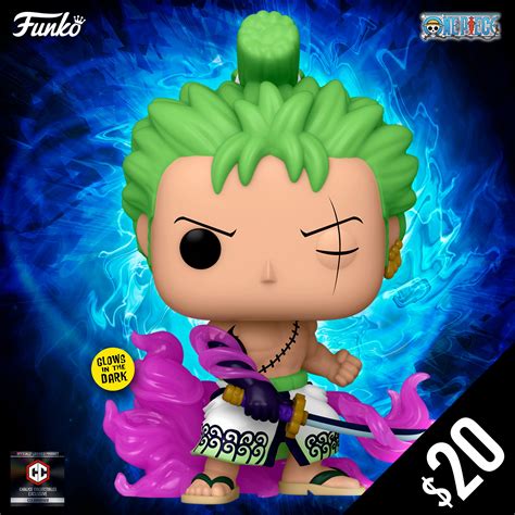 Funko Pop! Chalice Collectibles Exclusive: One Piece - ZORO (ENMA) (GI