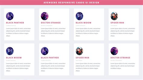 Responsive Cards UI Design in HTML and CSS | CSS3 Cards - Rujukan News