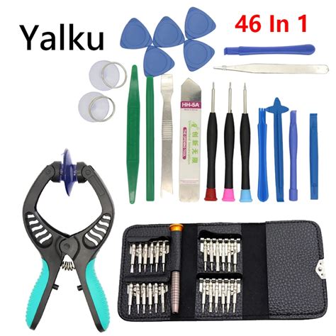 Mobile Phone Repair Tool 46 in 1 Mobile Phone Repair Hand Tool Set Screwdriver Hand Tool Set LCD ...