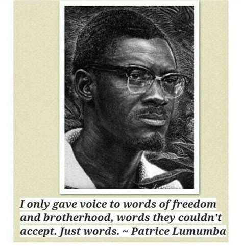 Patrice Lumumba | Black history quotes, Black history facts, African quotes