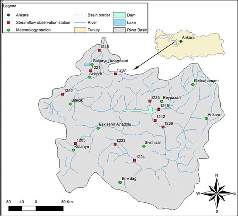 Location map of Sakarya River. | Download Scientific Diagram