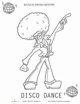 Disco Ball Coloring Pages Sketch Page sketch template