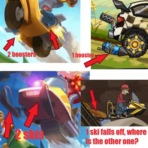 While I was looking at promotional artwork of Hill climb racing 2, I noticed some perspective ...