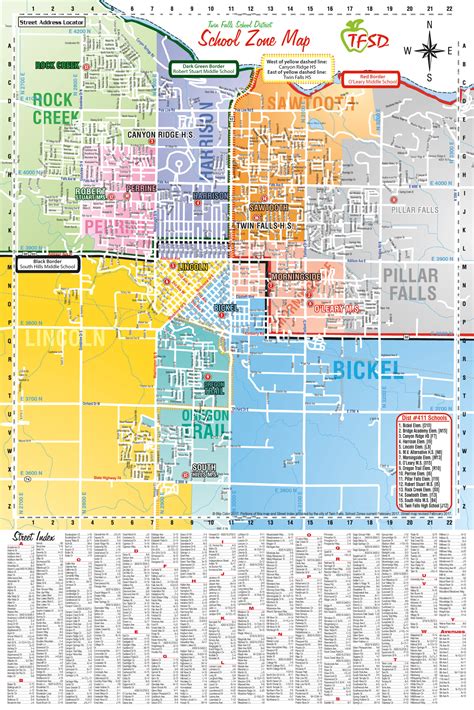 Twin Falls School District Map | BHHS Idaho Homes & Properties