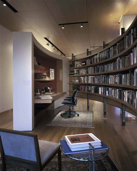 28 Dreamy home offices with libraries for creative inspiration