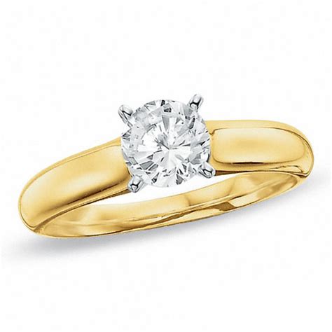 1.00 CT. Certified Canadian Diamond Solitaire Engagement Ring in 14K Gold (I/I1) | Peoples Jewellers