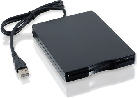 CSL - external USB disk drive FDD 1.44MB 3.5 inch - PC and MAC - Slimline external floppy disk ...