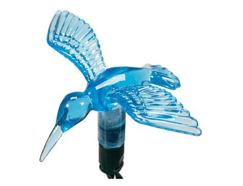 Essential Garden Solar Color Changing Stake- Hummingbird