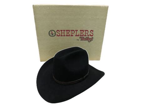 ShopTheSalvationArmy - SHEPLERS by Bailey Black 4X Cowboy Hat 7 3/8