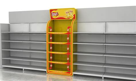 Lays Shelf in Shelf on Behance | Shelves, Display design, Pop design