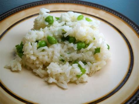 Lemon Infused Rice Pilaf with Peas - Stolen Moments Cooking