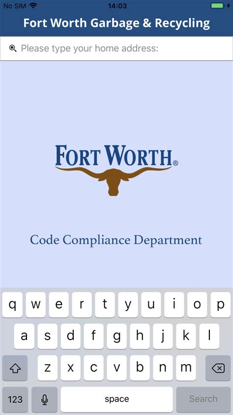 Fort Worth Garbage Recycling for iPhone - Download