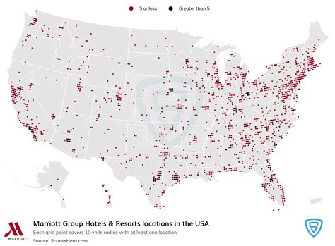 Marriott Group Hotels & Resorts locations in the USA | ScrapeHero Data Store