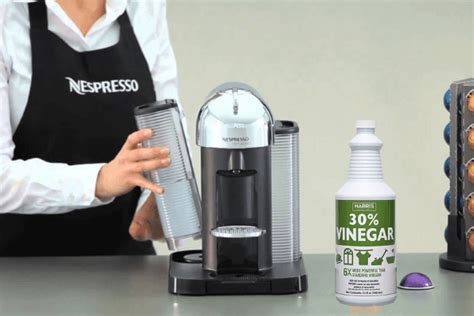 How To Clean Nespresso VertuoLine With Vinegar? - starbmag