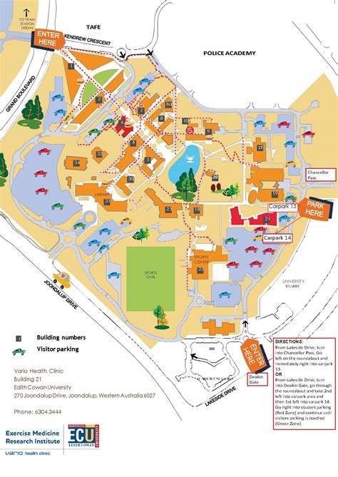 Ecu Main Campus Map