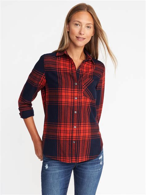 Classic Flannel Shirt for Women | Old Navy | Winter clothes women ...