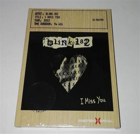 Blink-182 - I Miss You (2020, wooden, CDr) | Discogs