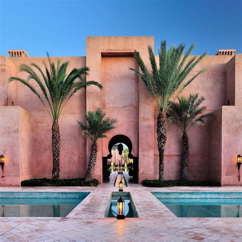 Can this be my palace? Striking architecture and serene atmosphere at #amanjena in #Marrakech ...