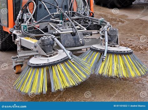 Street cleaner machine stock photo. Image of trash, cleaner - 81101822