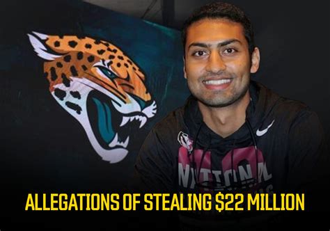 Who Is Amit Patel? Man Who Allegedly Stole $22 Million from Jacksonville Jaguars