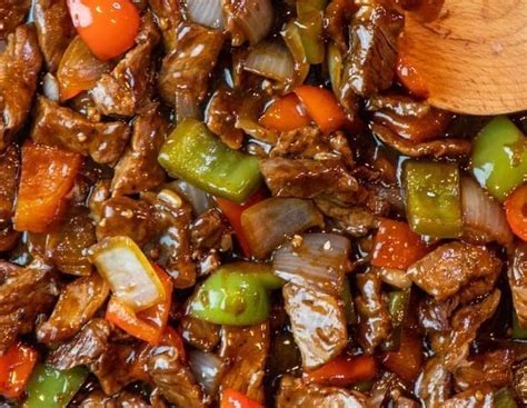 Chinese Pepper Steak with Onions!!! - top petstips