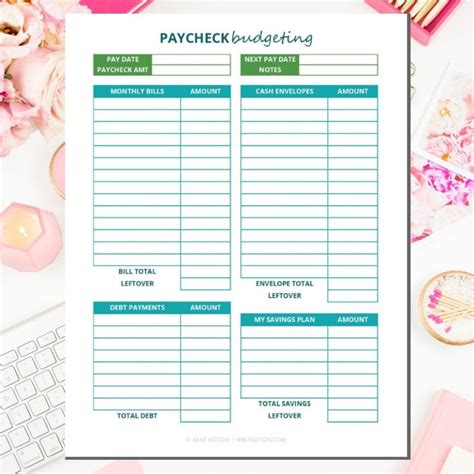 Budget Planner Printables | Budget planner printable, Budget binder printables, Budget printables