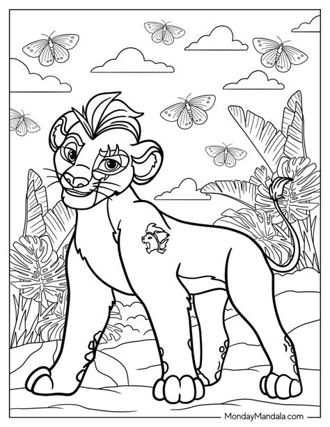 20 Lion Guard Coloring Pages (Free PDF Printables)