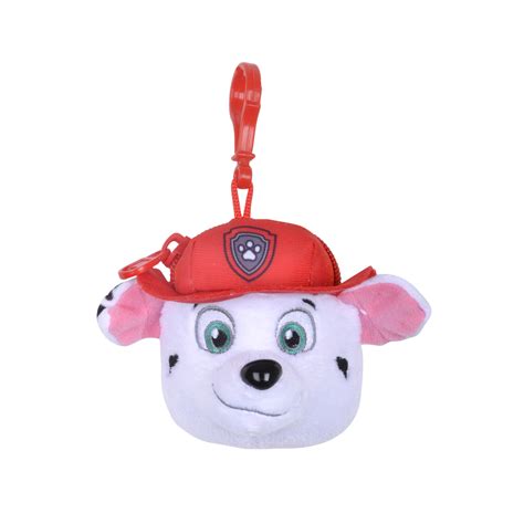 Character Paw Patrol ‘Marshall’ Plush with Keyring Hook Coin Purse – Bubblebedding Online Store