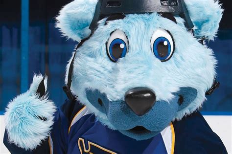 Louie St.Louis Blues Mascot =) | St louis blues, St louis blues hockey ...