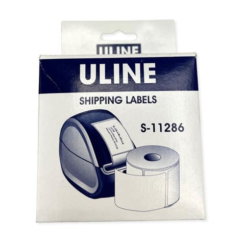 Uline S-11286 Shipping Labels 1 Roll 220 Labels/Roll 2-1/8" x 4" For DYMO | Surplus Select